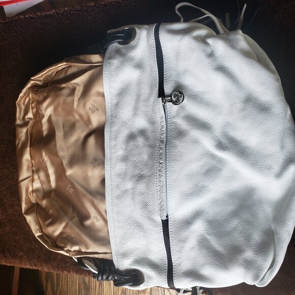 Blu Style Vintage Made in Italy Women's Hobo Leather bag - Picture 6 of 6